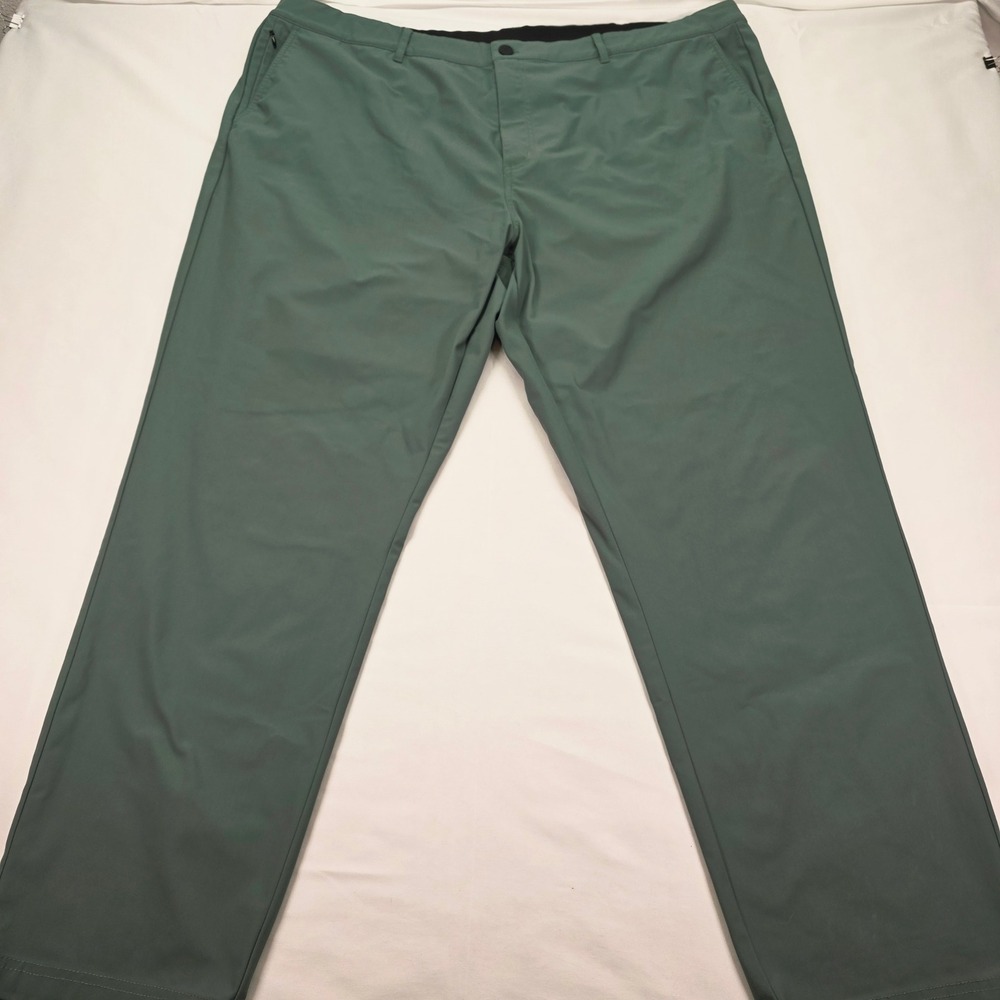 ALGO Performance Mens‎ Sage Green Technical Straight Leg Pants Size 42 NWOT